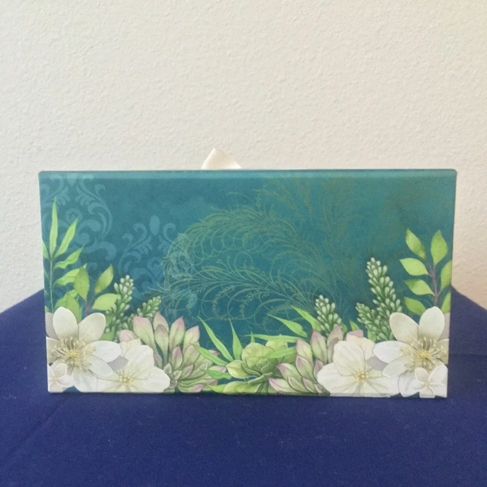 Peacock Keepsake Box / Peacock Trinket Box
